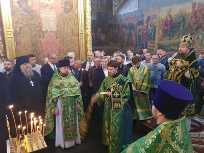 Богослужения в связи с 400-летием Патриаршей интронизации Филарета (Романова)