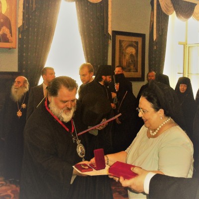 2022-08-11 Глава Дома Романовых направила поздравление Епископу Кронштадтскому Назарию в связи с его 70-летием