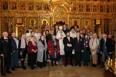 2022-12-23 Молебен в День рождения Главы Дома Романовых