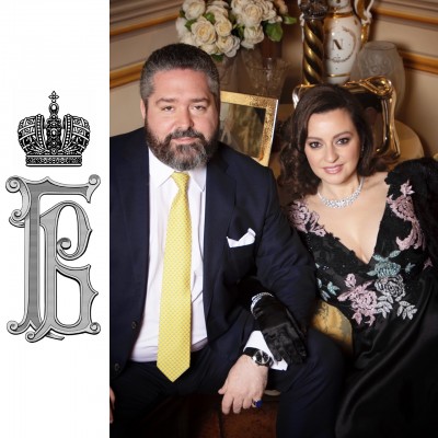 2021-04-16 The Joint Monogram has been issued for H.I.H. The Grand Duke George of Russia and his fiancée, Victoria Romanovna